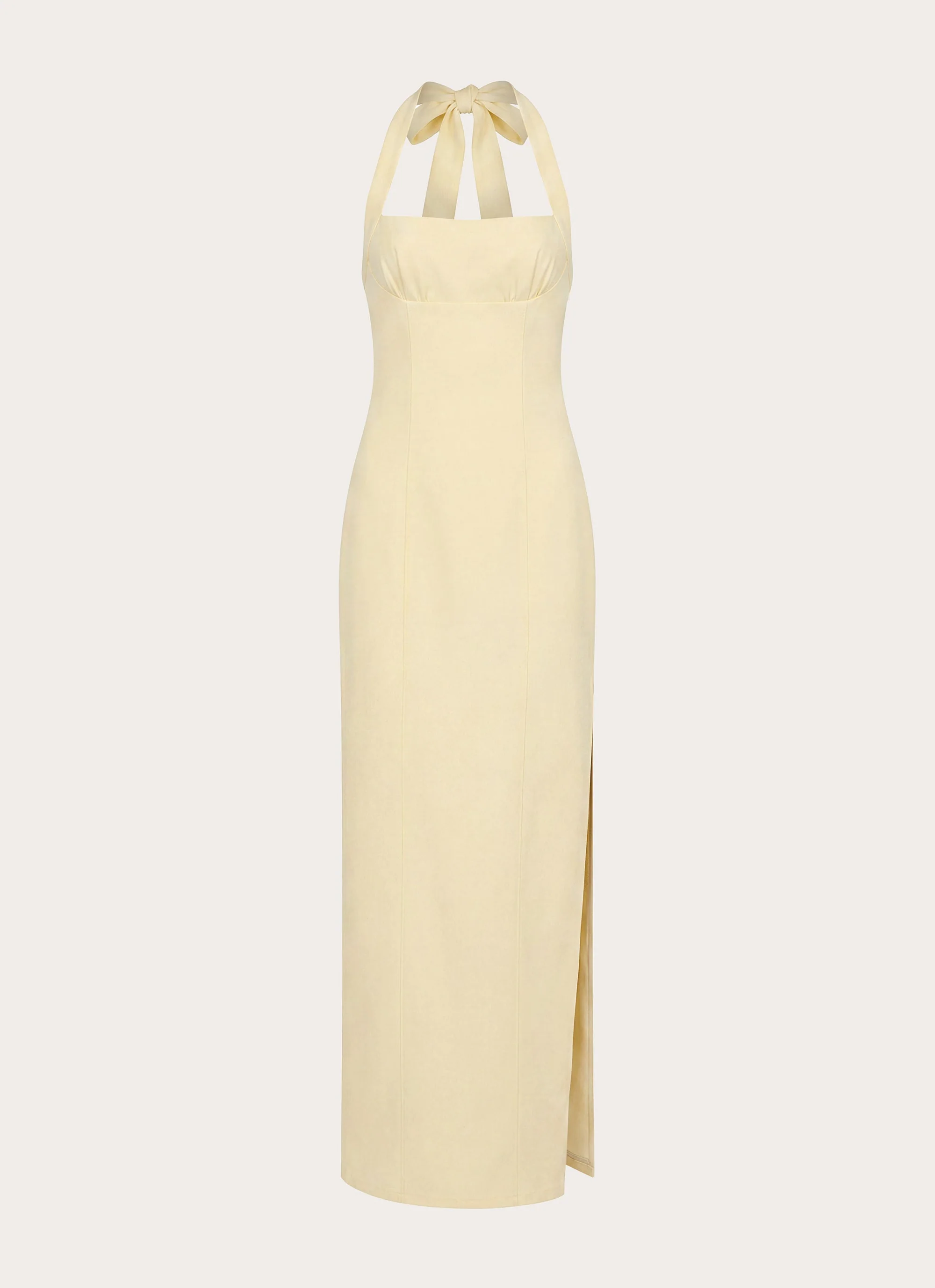 Analeah Maxi Dress - Baby Yellow