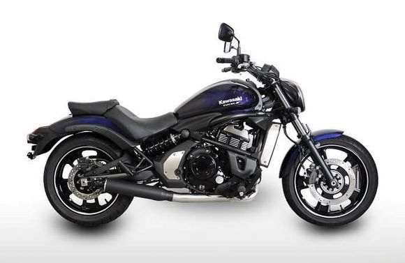 Complete Line Miller Exhaust Polished Tapered TipRef: Mil01201A / Ka-En-650-Ii-X27.04