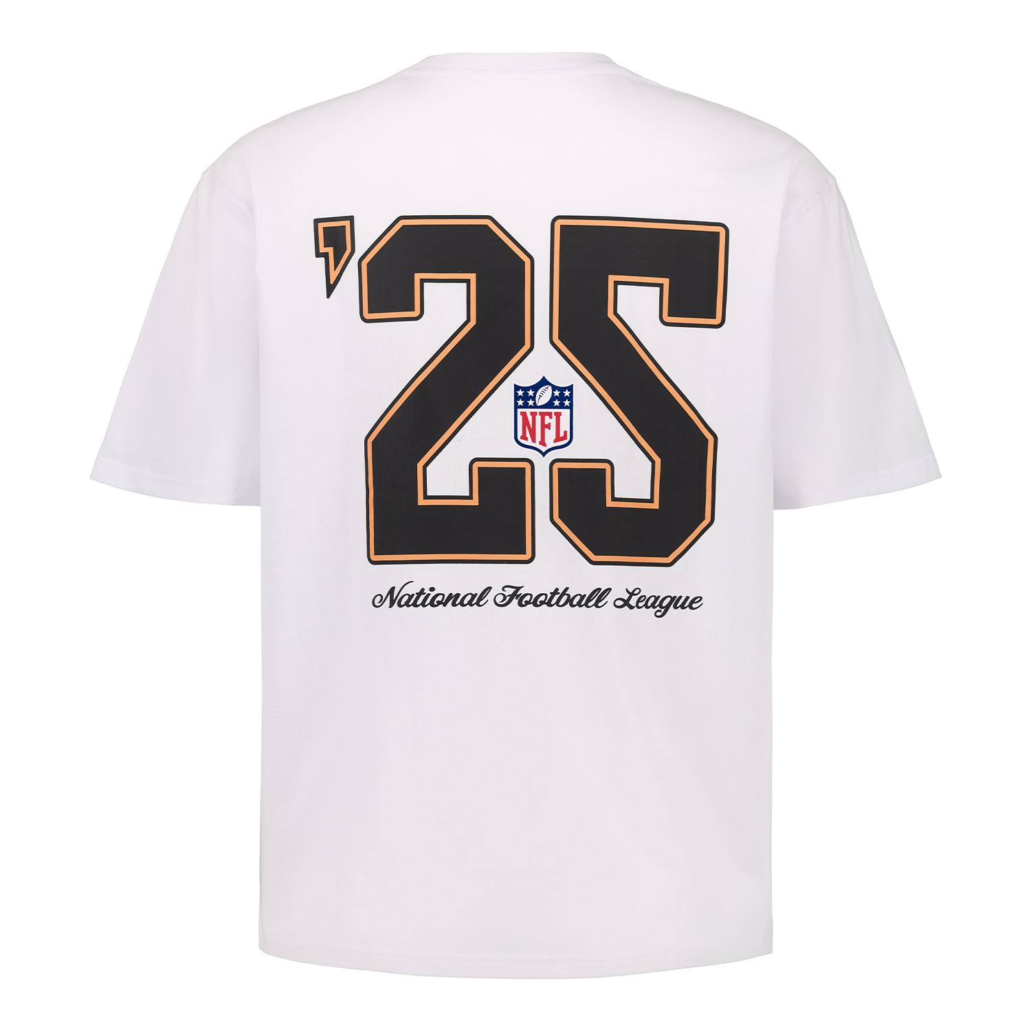 Mens Real Madrid x NFL T-Shirt White