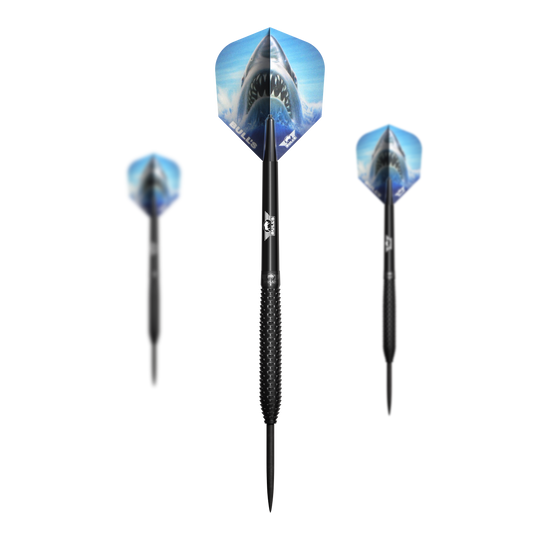 Bulls NL Shark Pro Black Steel Darts