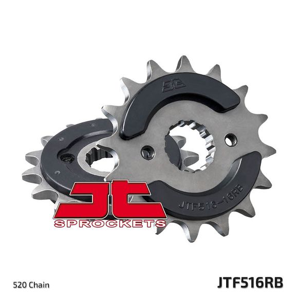 JT. Anti-Noise Steel Output Sprocket 516 - 520Ref: Jtc01293A / 1022167