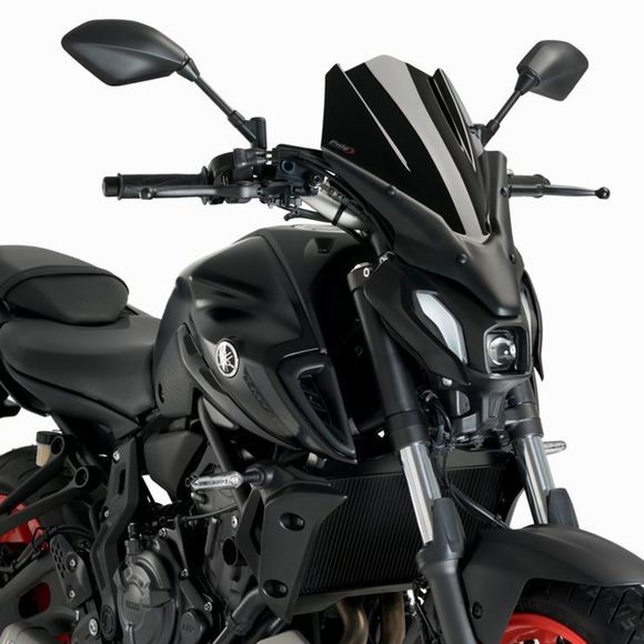 Puig TOURING windshield - BlackRef: 20619N