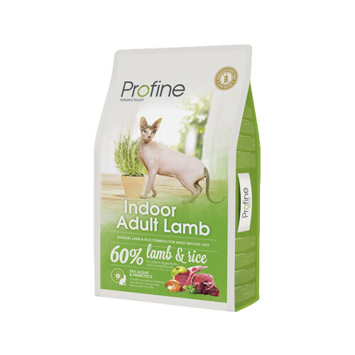 Profine Adult Indoor – Cat Food – Lamb - 10kg
