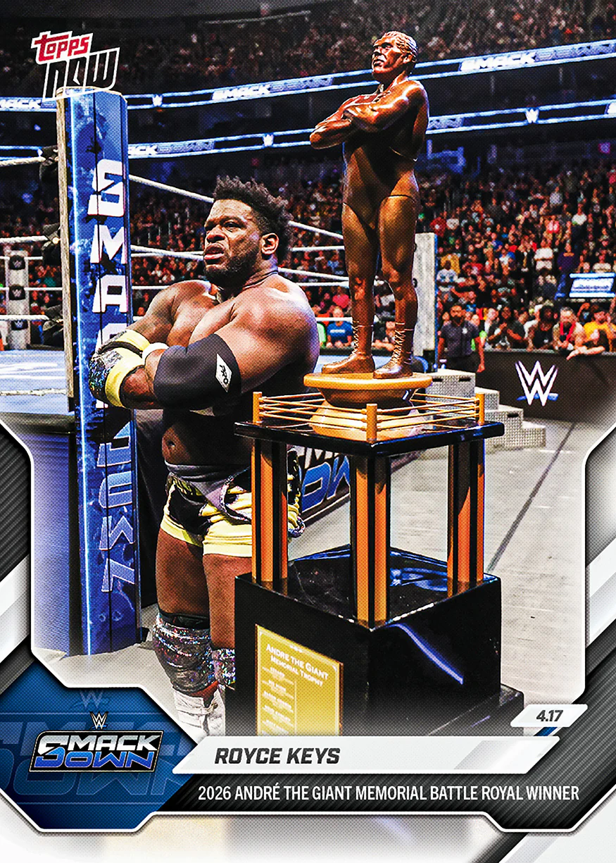 Royce Keys - 2026 WWE Topps NOW® - Card 37 - PR: 603