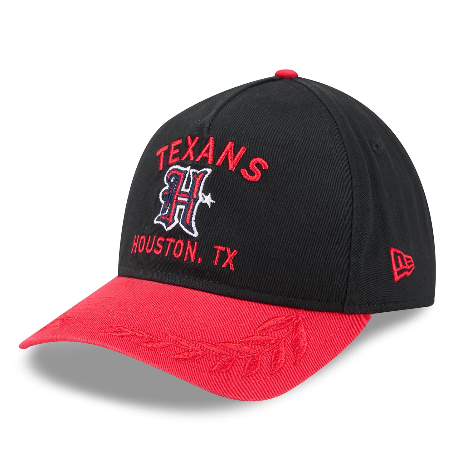 Houston Texans 2025 NFL Draft 9TWENTY A-Frame Adjustable Cap Black