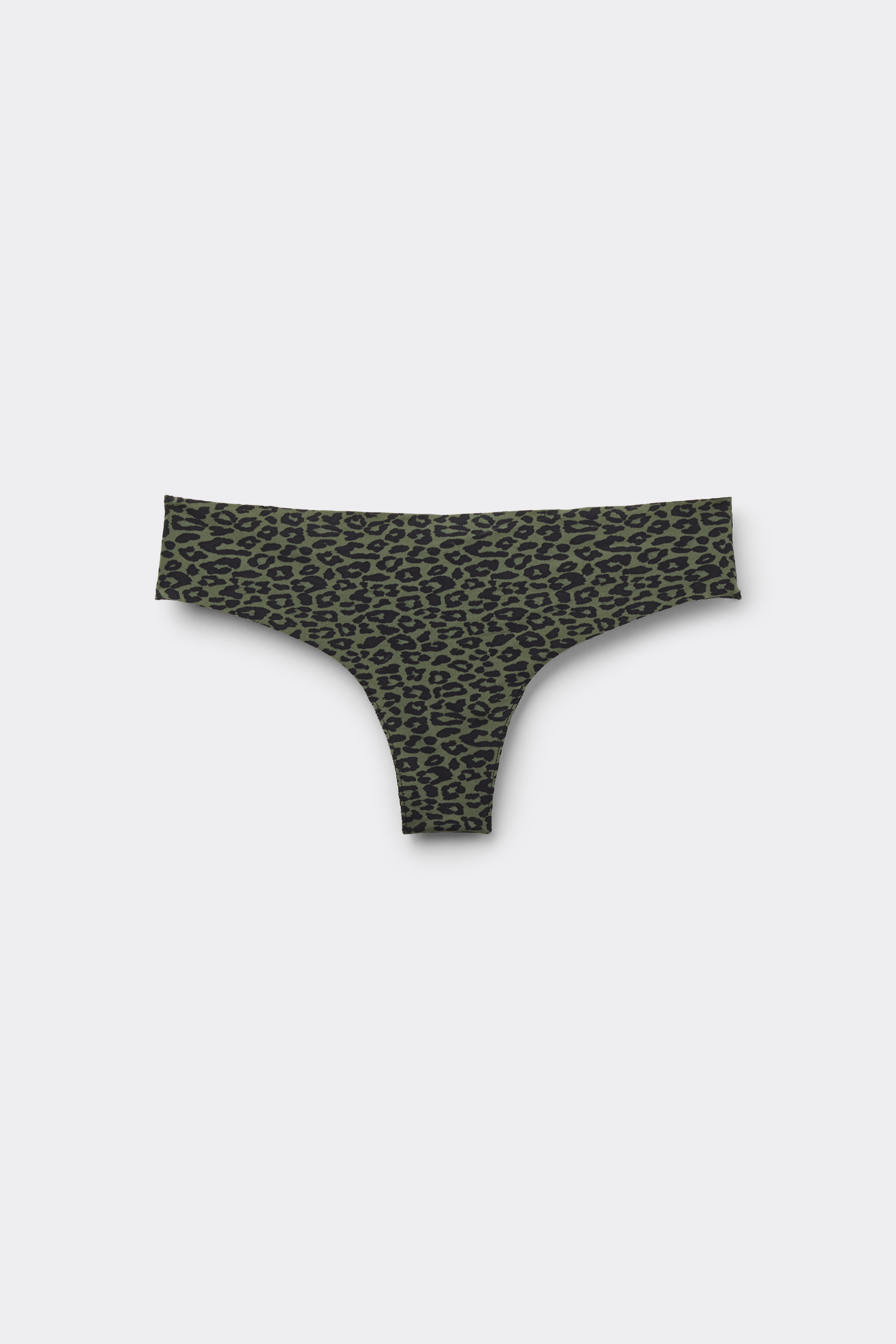 Laser-Cut Printed Microfibre Brazilian Briefs