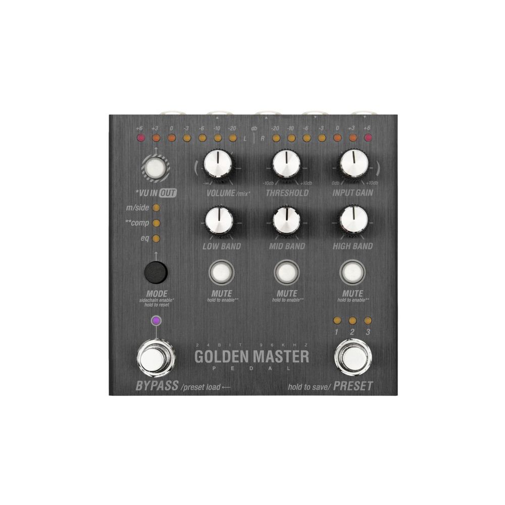 Endorphin.es Golden Master Pedal Black – Thomann Ireland