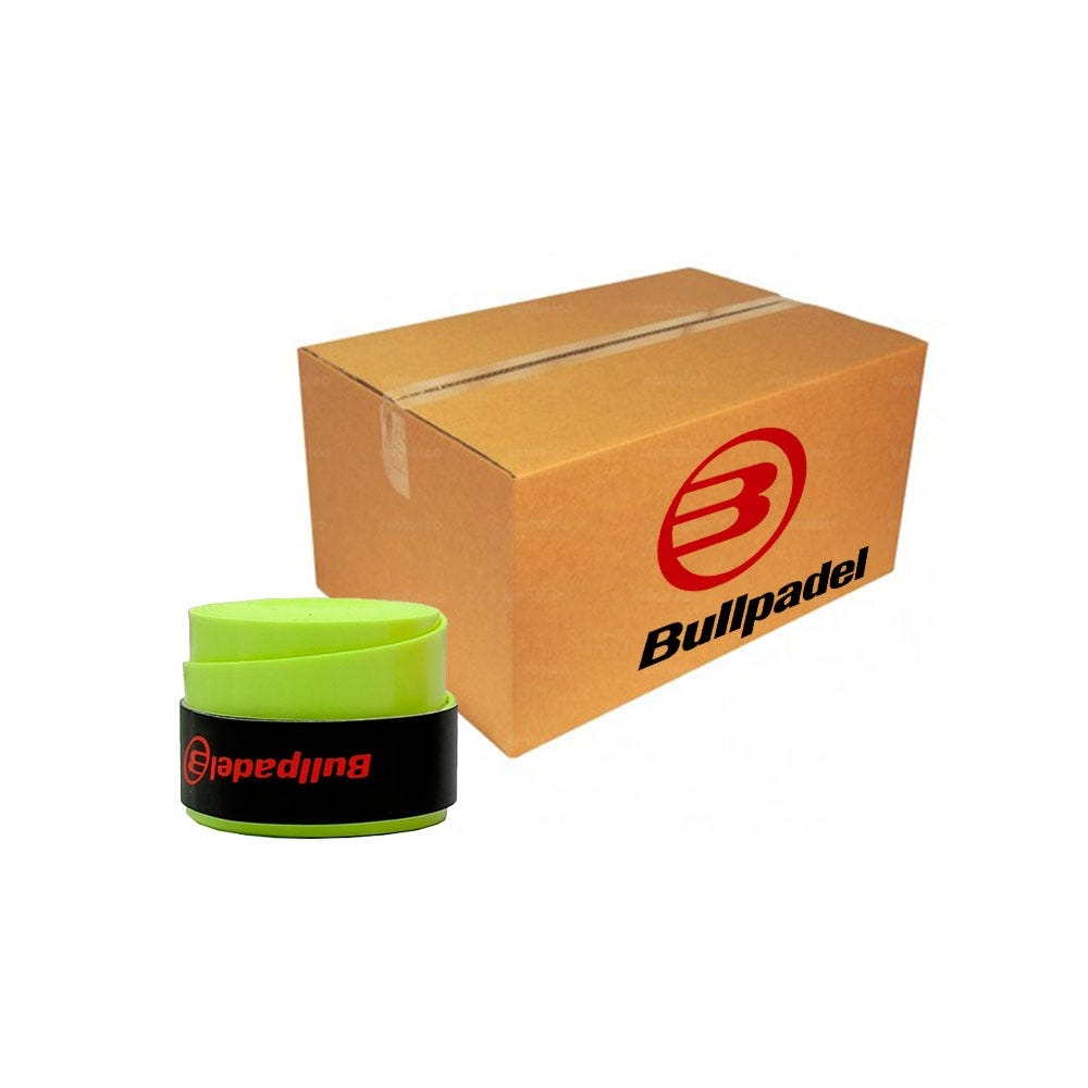 BOX 100 OVERGRIP BULLPADEL GB1600 YELLOW