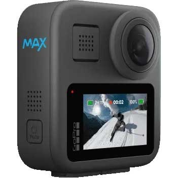 GoPro MAX 2025 360° Action Camera - black