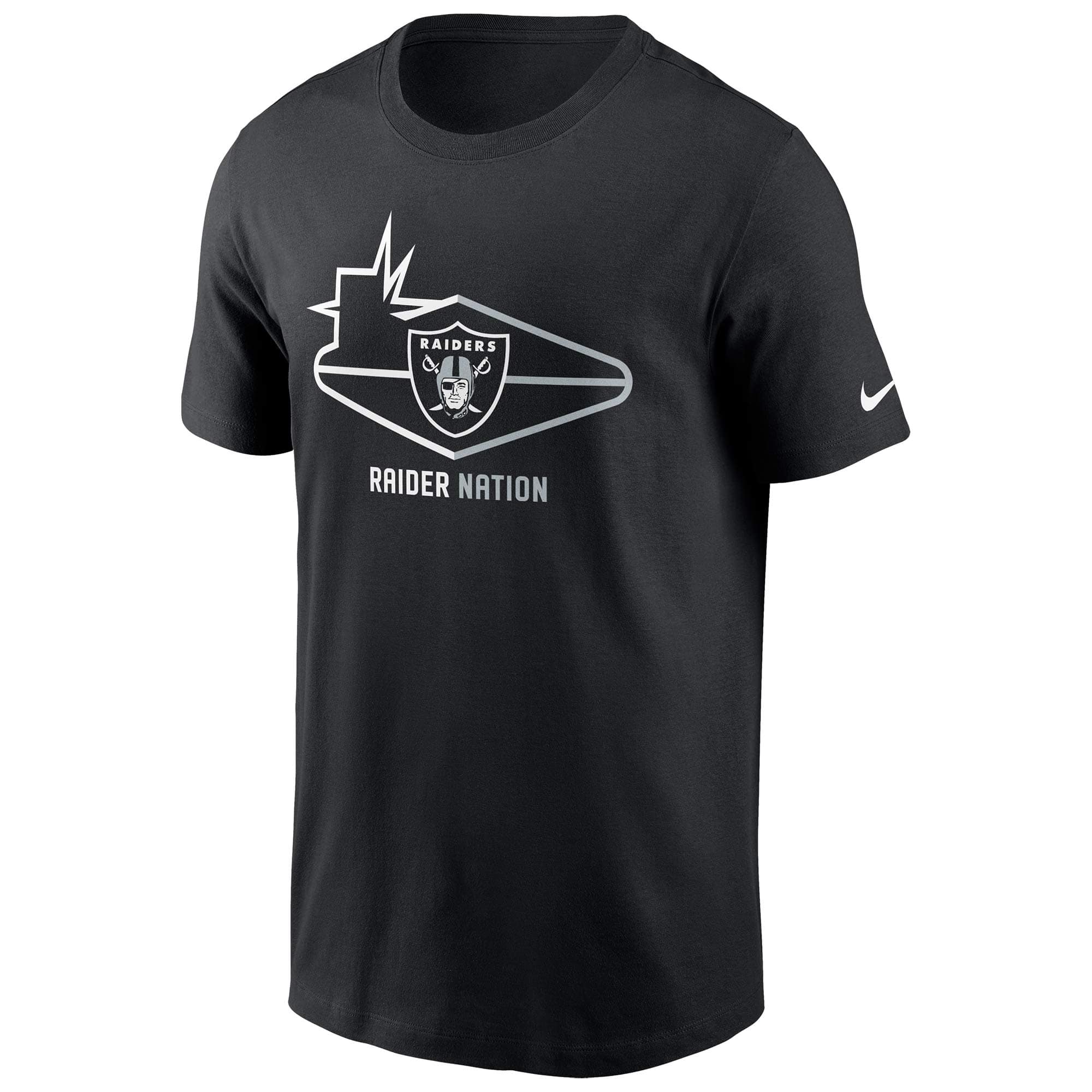 Las Vegas Raiders Local Phrase Nike Essential NFL T-Shirt Black