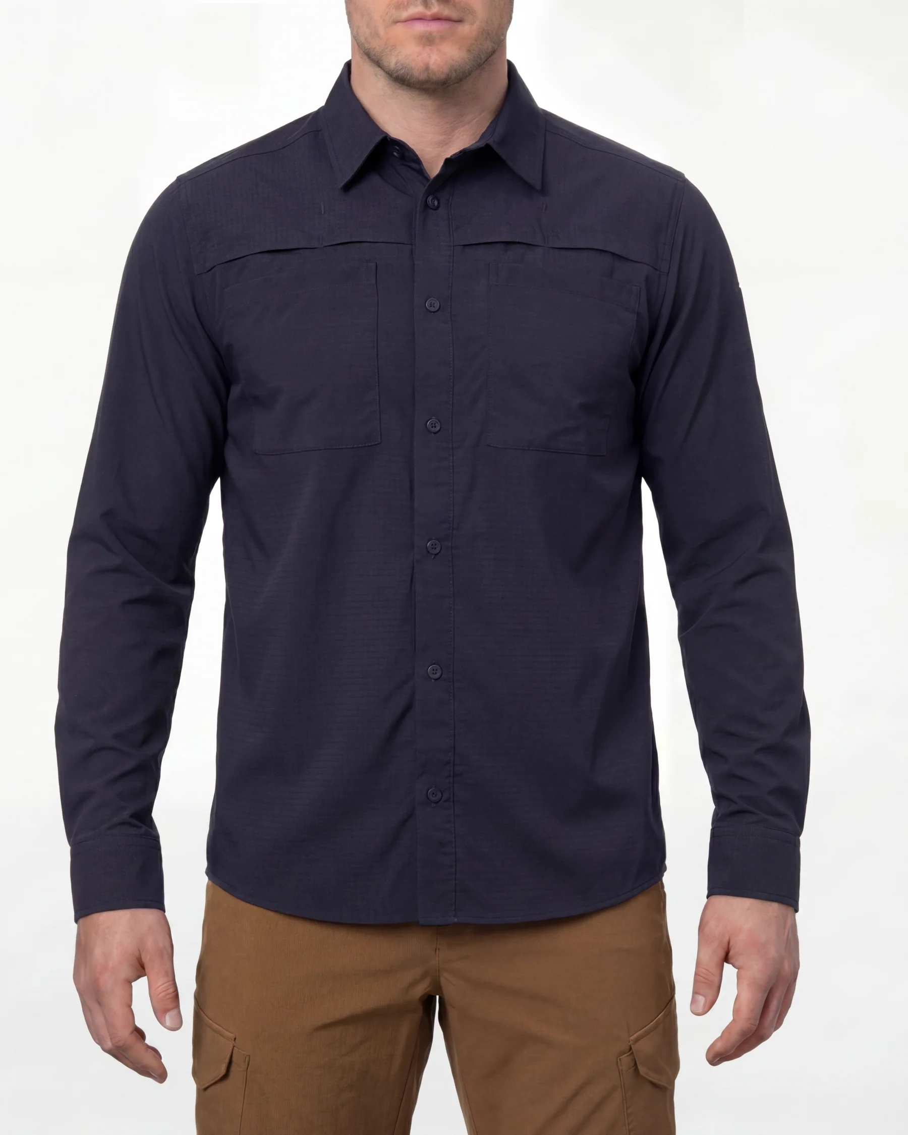 Stretch Ripstop Long Sleeve Work Shirt e.s.t:aktik
