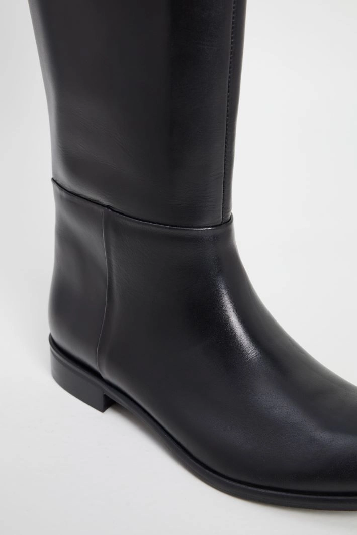 High boots - BLACK
