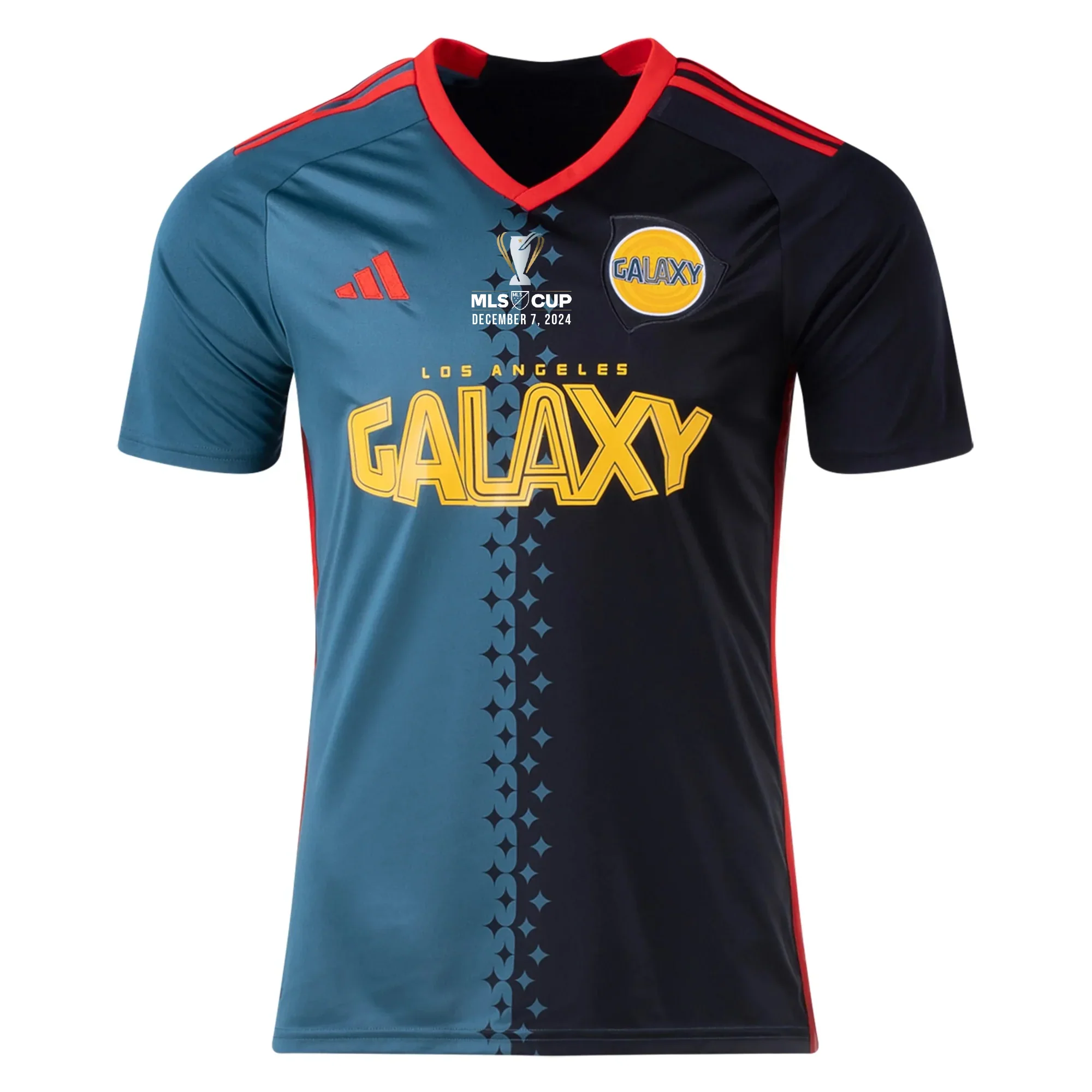 LA Galaxy Third Jersey 24/25 w/ MLS Cup Finals Patch (Black/Virdia)