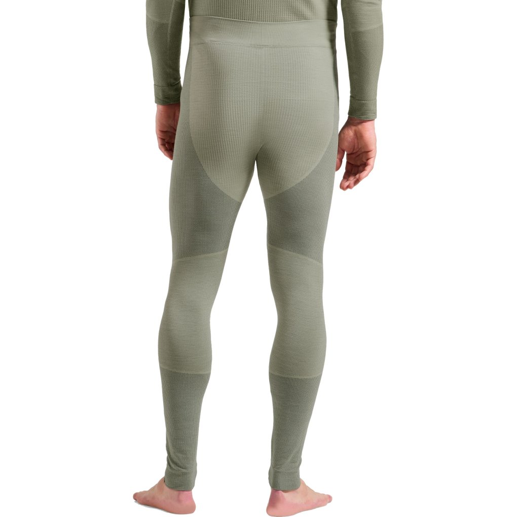 Odlo Seamless Performance Wool Base Layer Bottoms Men - shadow