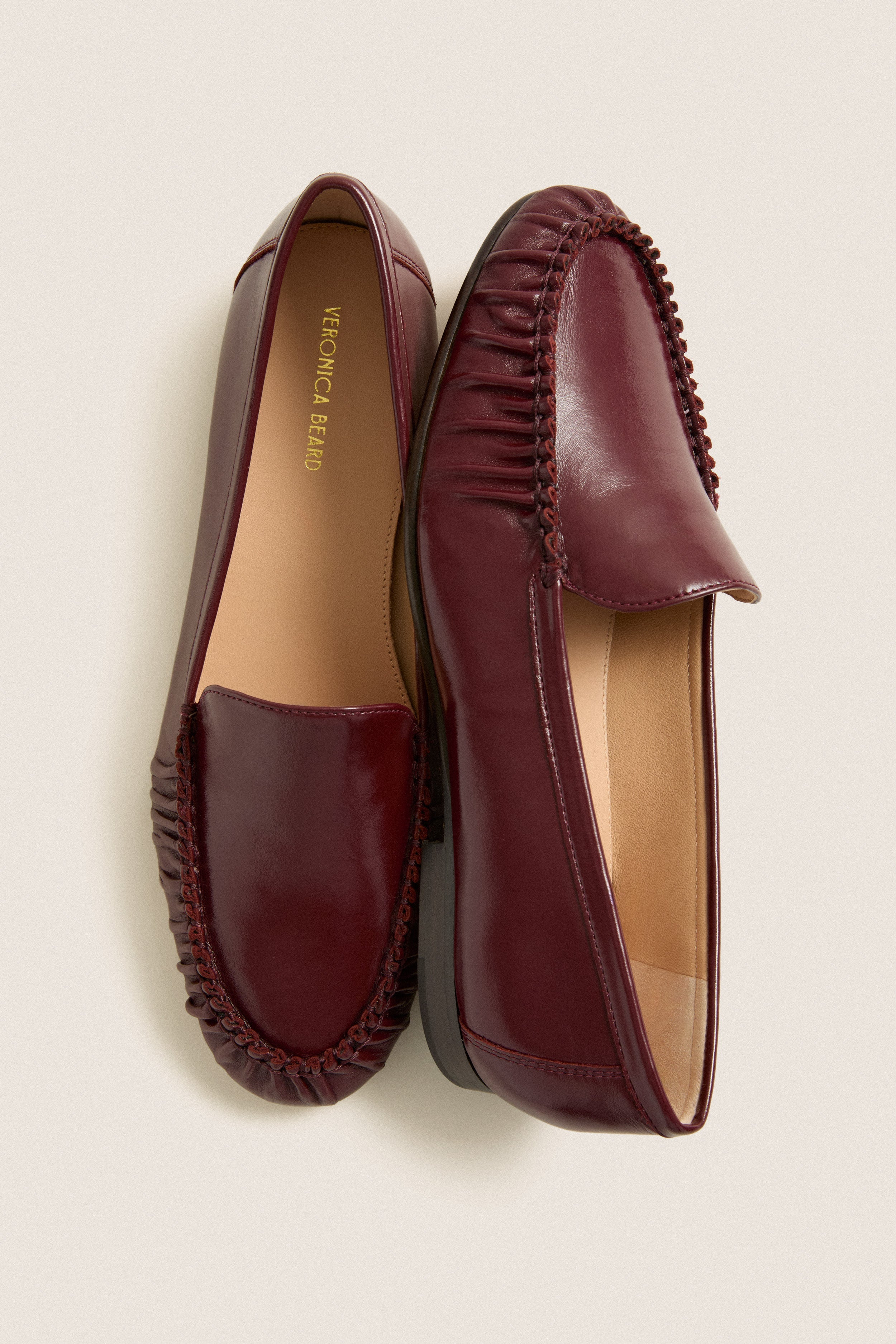 Burgundy Prilla Loafers