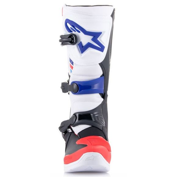 Alpinestars TECH 3 cross boots - WHITE / BRIGHT RED / DARK BLUE 2023 - White / RedRef: AP12715
