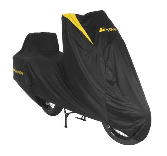 Touratech Super Soft motorcycle cover - Trails with top case - Universal BlackRef: Trt01904A / 01-601-0009-0