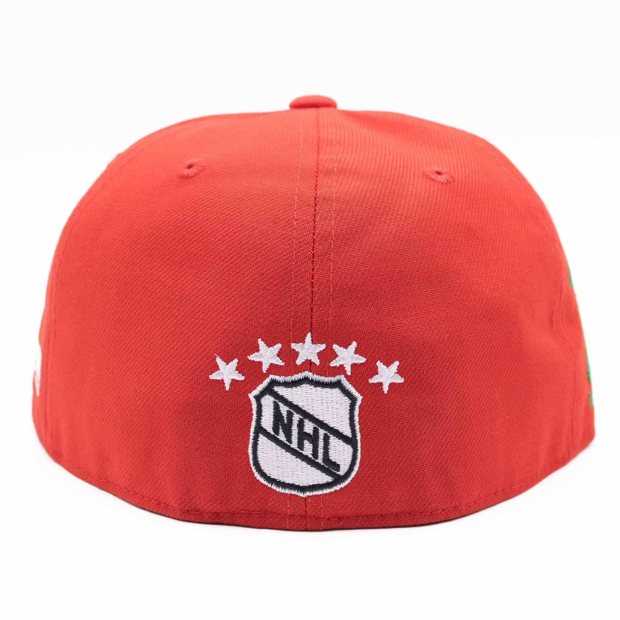 New Jersey Devils Vintage Mitchell & Ness Fitted NHL Cap Red