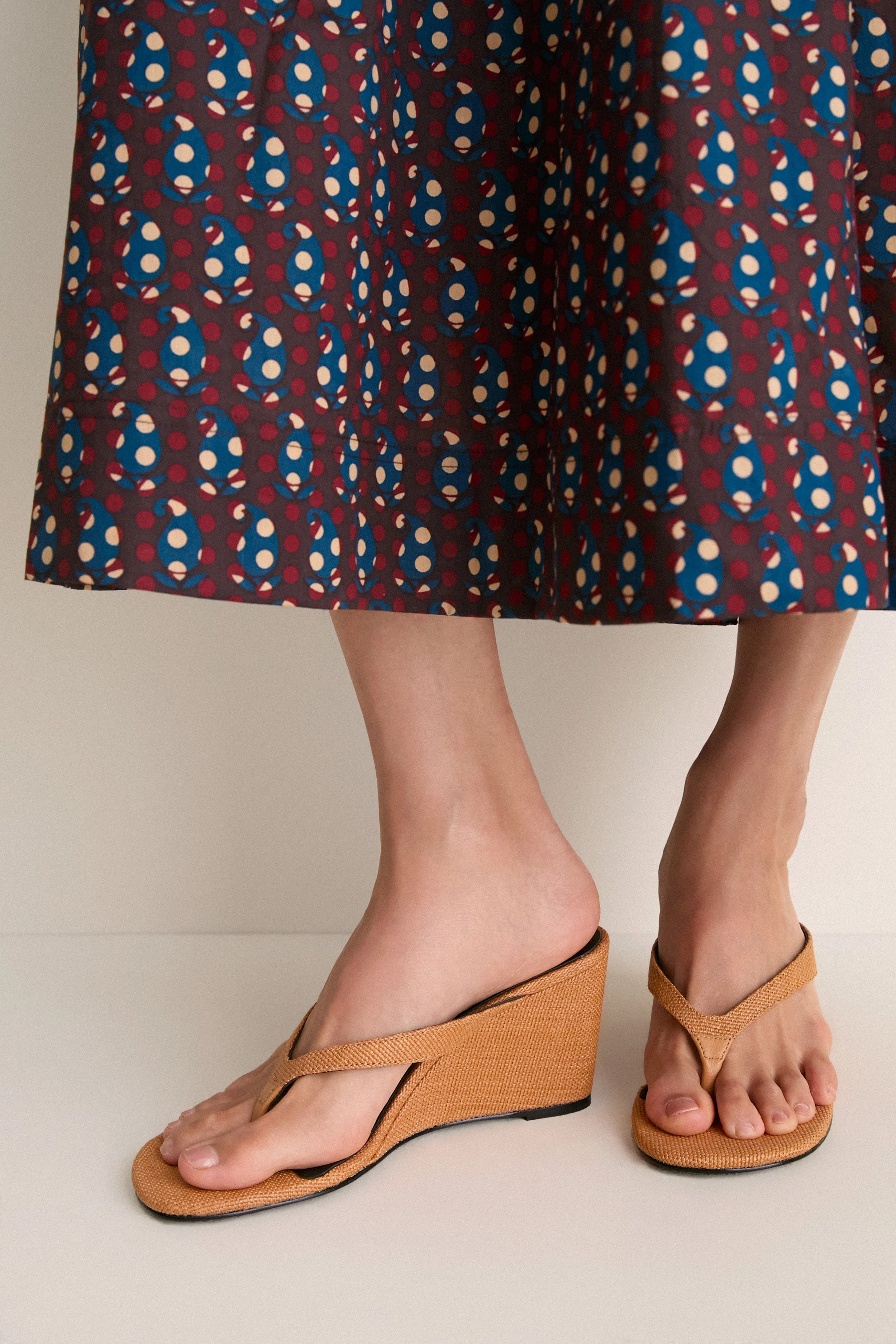 Dark Natural Soleil Wedges