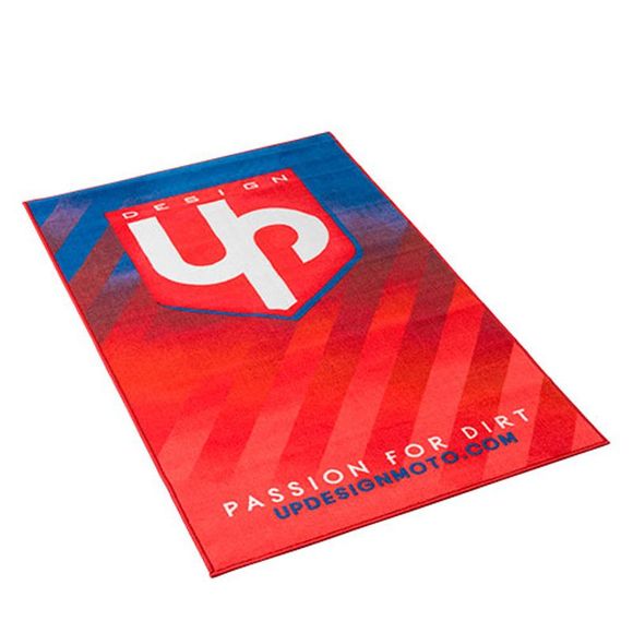 UP Design environmental mat (dim.: 1m x 1m60) Universal - Red / BlueRef: UPD0028 / 88TAPIS