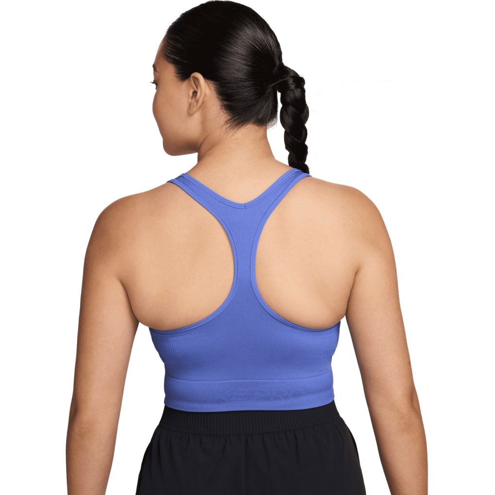 Nike Pro Seamless Dri-FIT Cropped Tank Top Women - sapphire IB9414-570