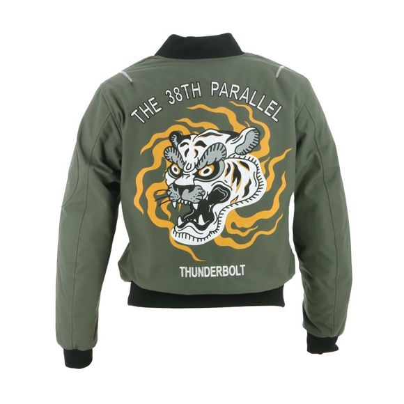 Helstons TIGRESSE Motorcycle Jacket - GreenRef: HS1268