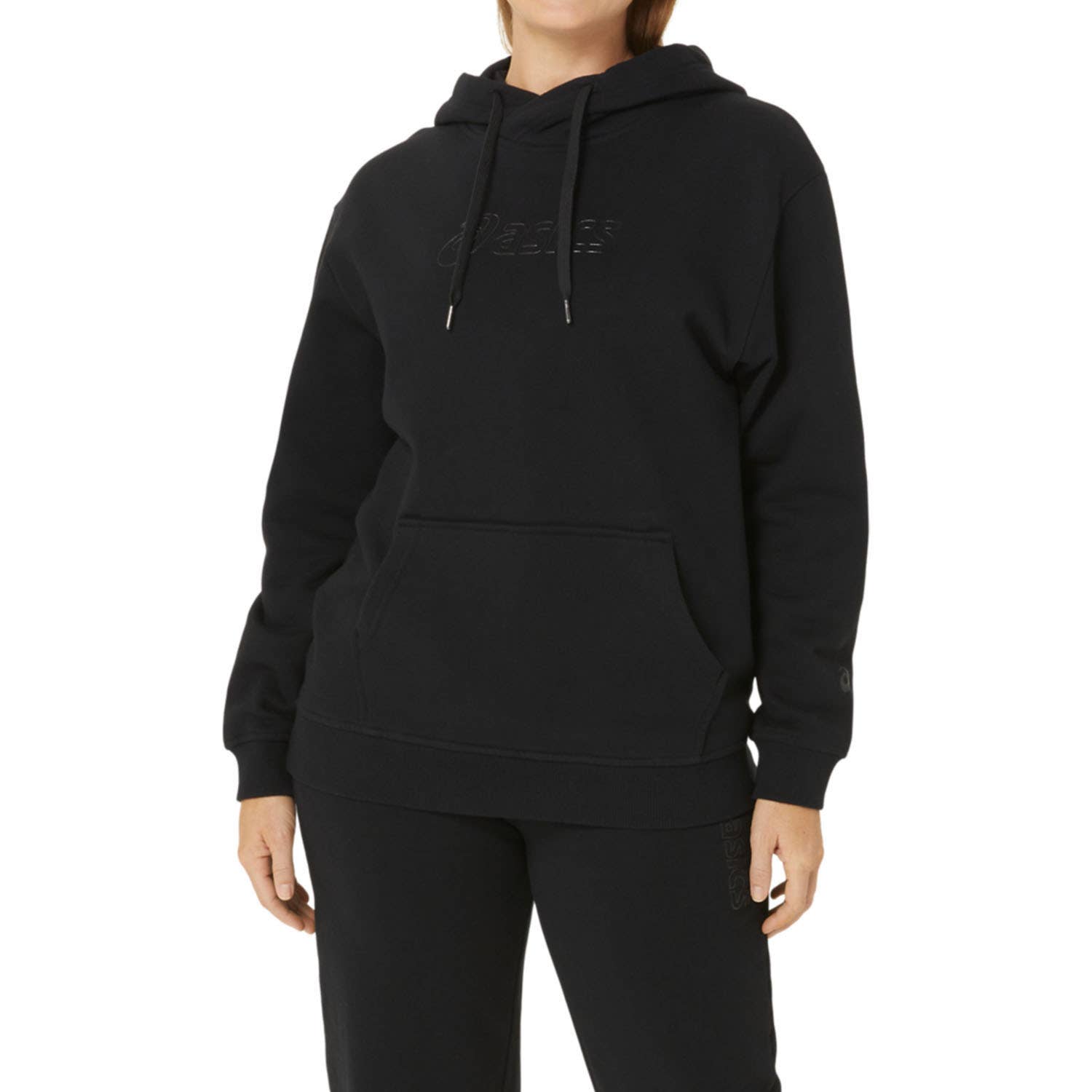 ASICS LOGO OTH HOODED SWEATSHIRT FOR WOMEN