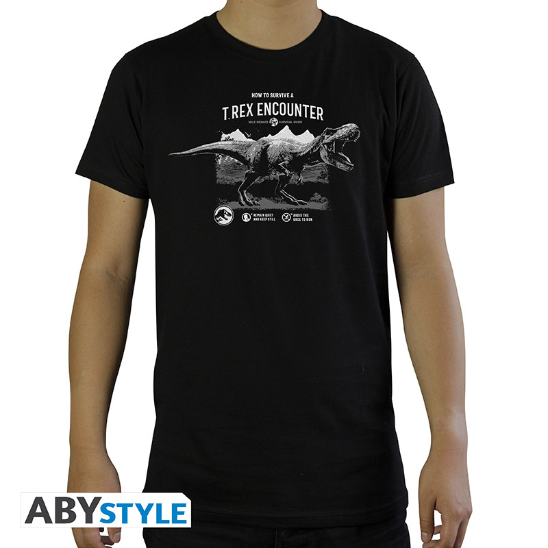 JURASSIC WORLD  T-shirt Survive to a T-Rex