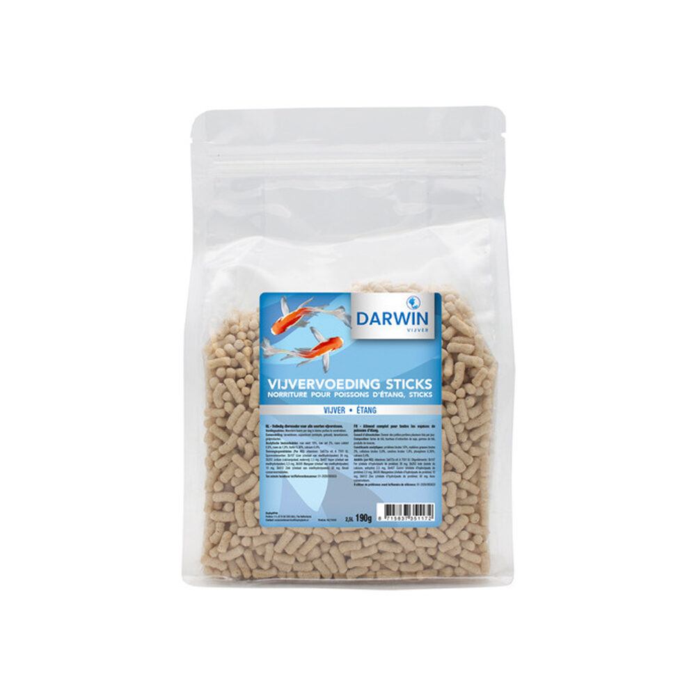 Darwin Pond Food Sticks - 5 L