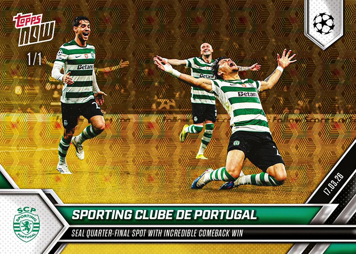 Sporting Clube de Portugal - 2025-26 UCL Topps NOW® - Card 108