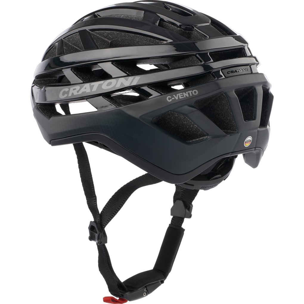CRATONI C-Vento Bike Helmet - black glossy-matt