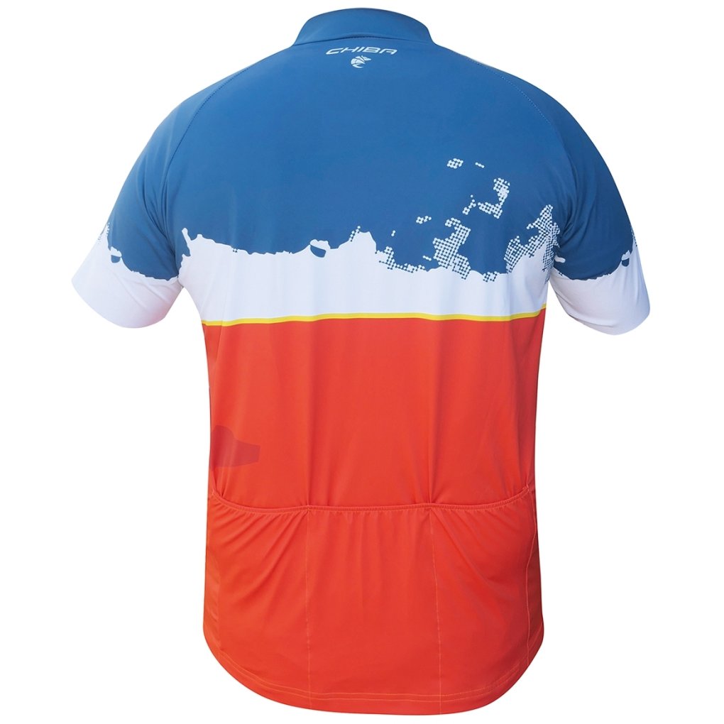 Chiba All Mountain Short Sleeve Jersey Men - orange
