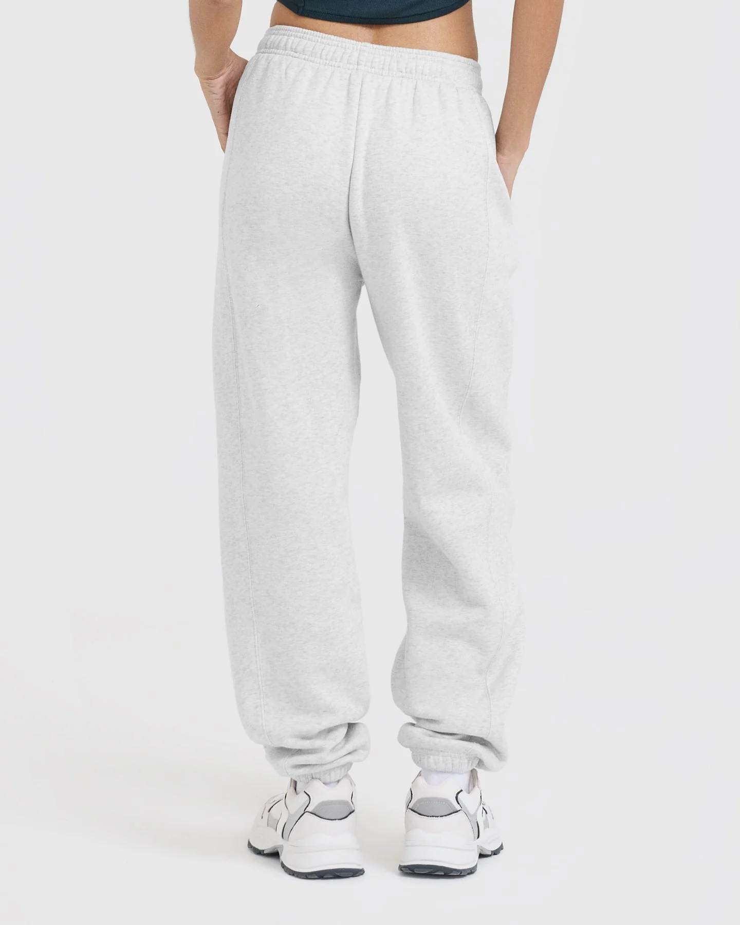 Foundations Joggers | Light Grey Marl