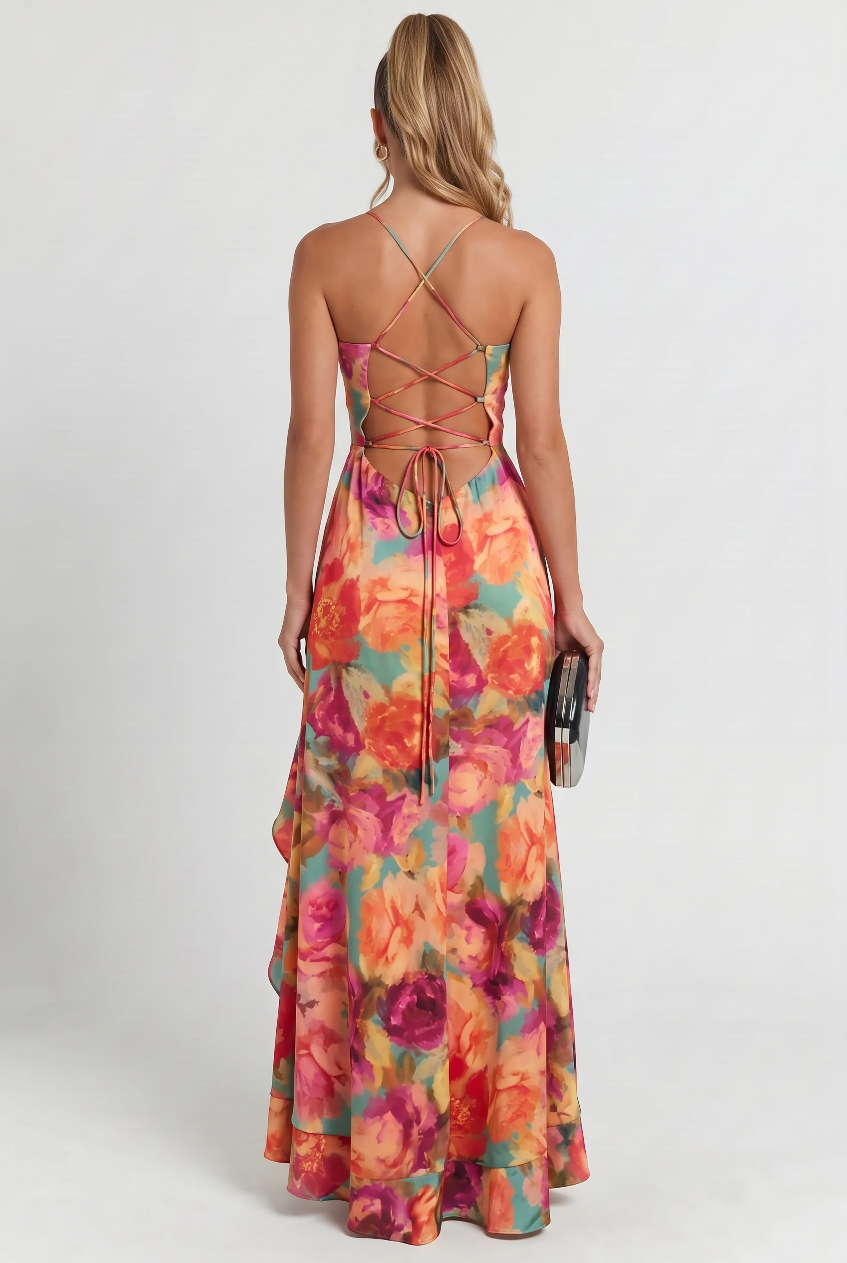 Destination Mallorca Floral Maxi Dress