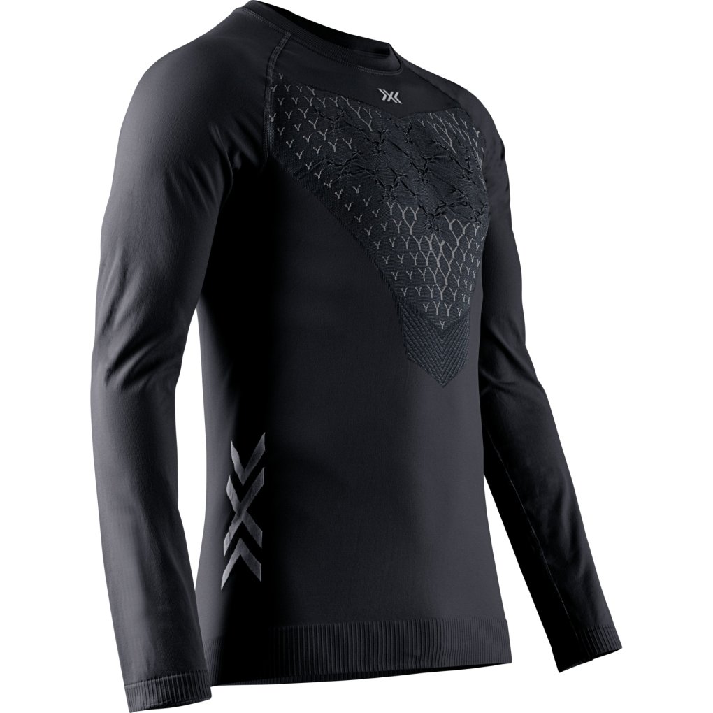 X-Bionic Twyce Run Long Sleeve Shirt Men - black/charcoal