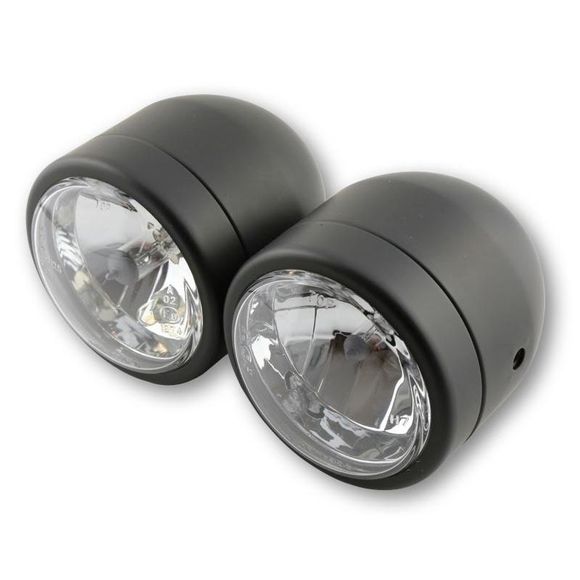 Brazoline DOUBLE BLACK Universal headlight - BlackRef: 6044N