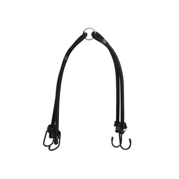 Double oxford elastic strap (600 x24 mm) universal - blackRef: od0253 / ox715