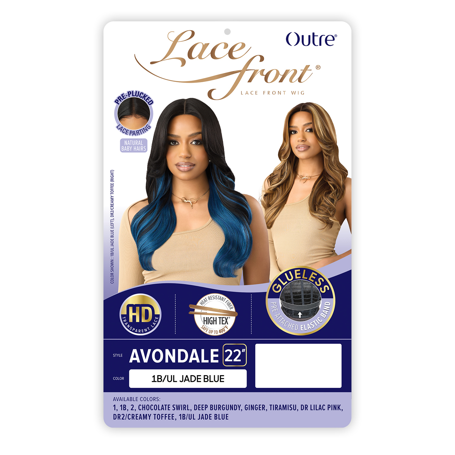 Outre HD Lace Front Wig Glueless Avondale