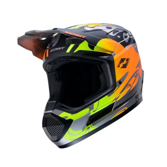 Casque cross Kenny PERFORMANCE 2025 - GrisRef : KE2254