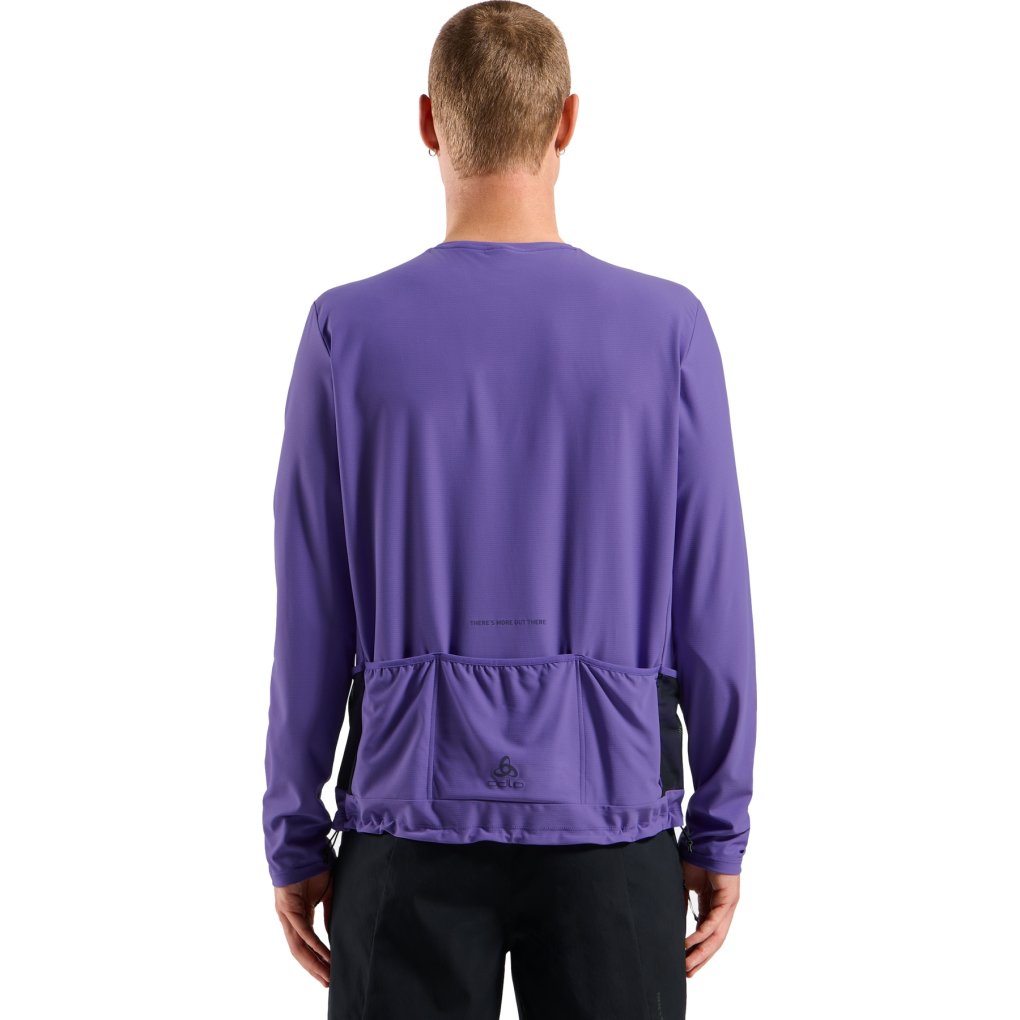 Odlo Explorer Chill-Tec Cargo Long-Sleeve T-Shirt Men - afterparty