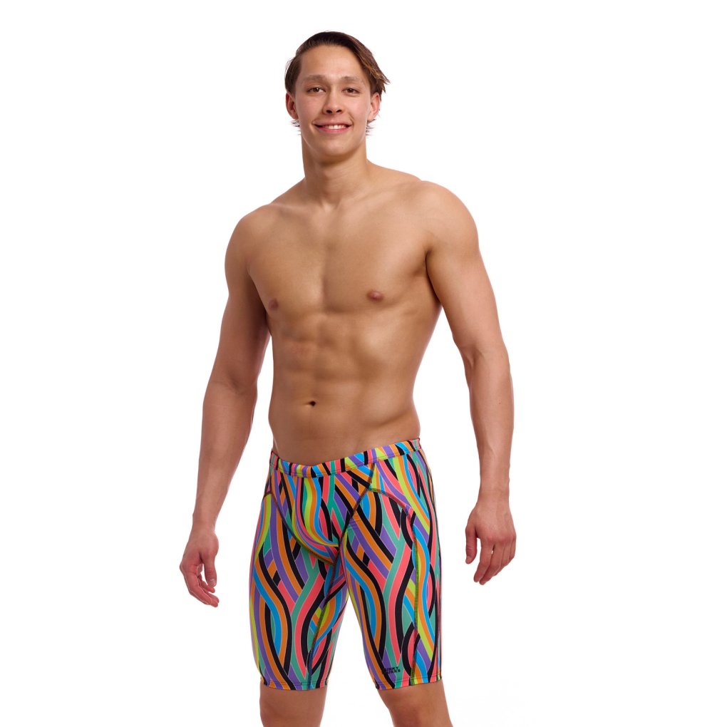 Funky Trunks Training Eco Swim Jammers Men - Curl Curl