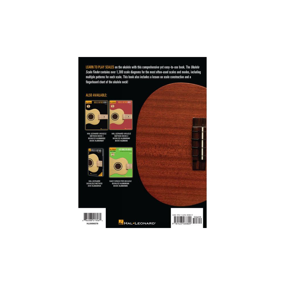 Hal Leonard Ukulele Scale Finder – Thomann Ireland