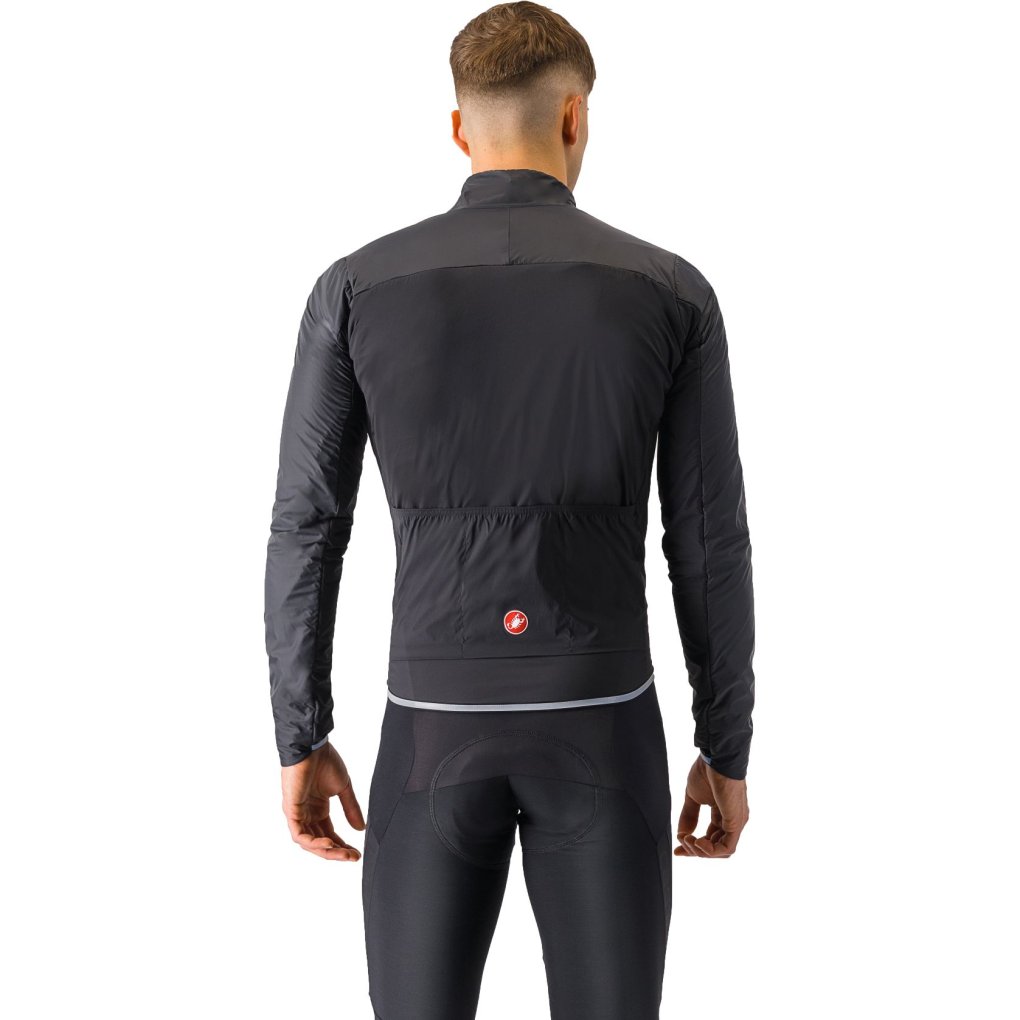 Castelli Fly Direct Jacket Men - light black/dark grey 085