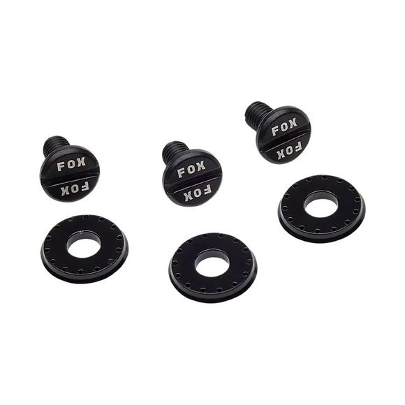 Kit Visserie Casque TT Fox V3 RS VISOR SCREW KIT 2026 - NoirRef : FX5866 / 32544-001-OS