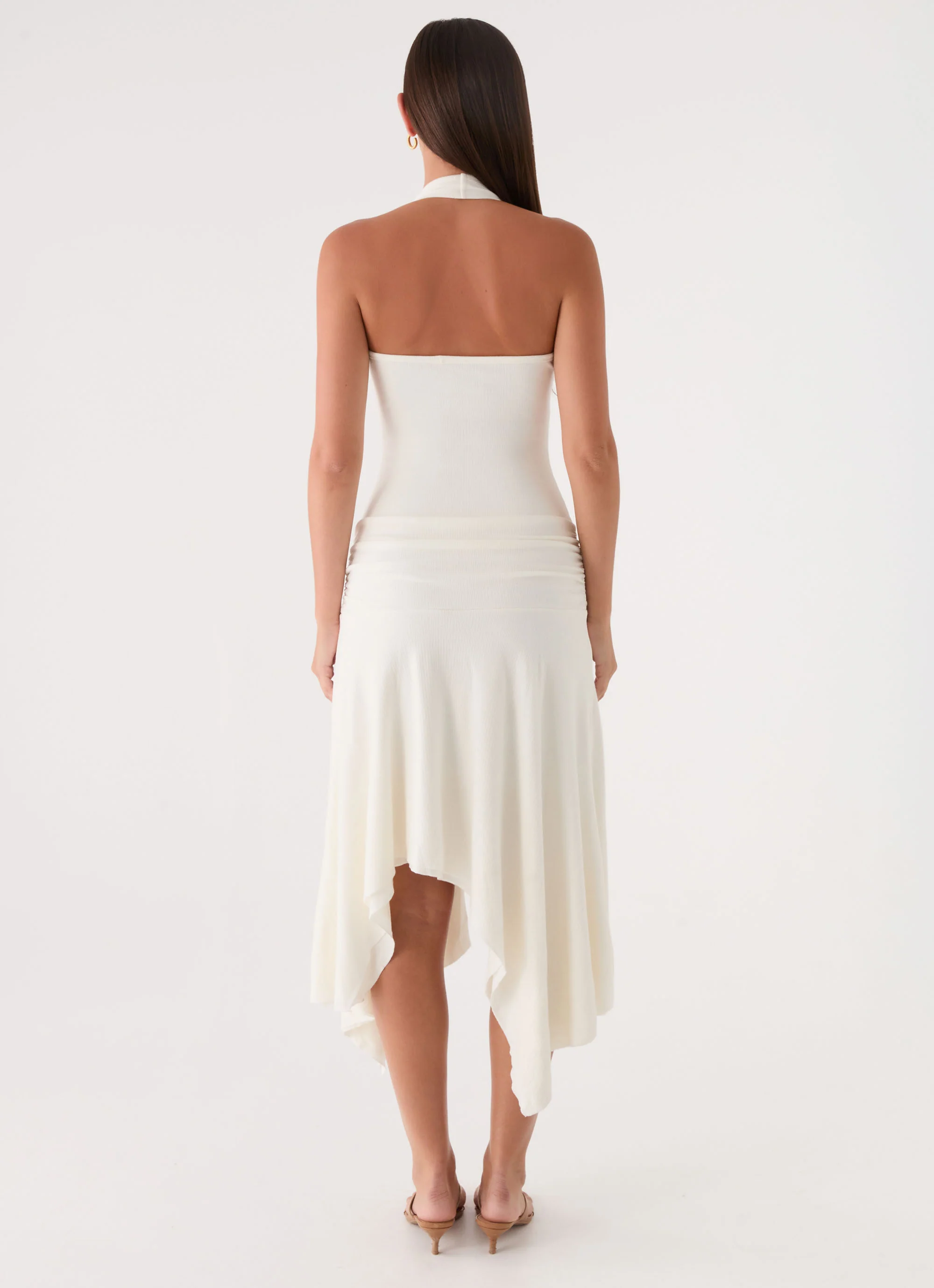 Alise Midi Dress - White