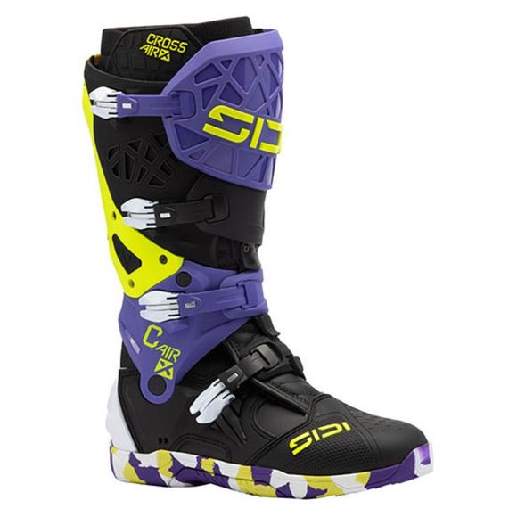 Sidi Crossair X 2025 - black / purple cross bootsRef: SID0304