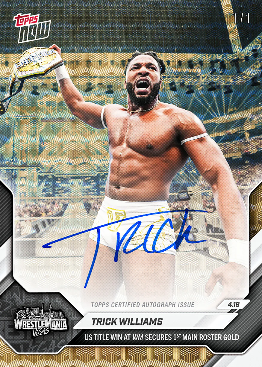Trick Williams - 2026 WWE Topps NOW® - Card 47 - PR: 1717