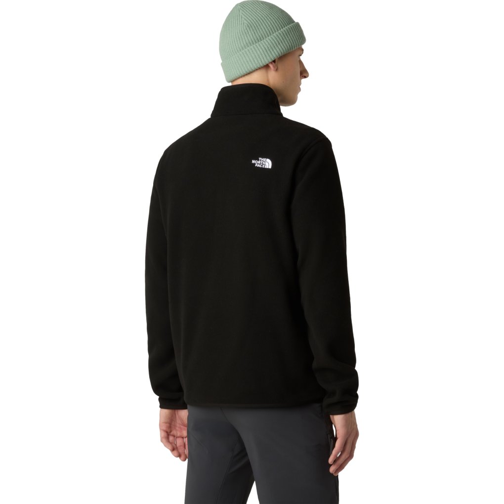 The North Face Glacier Fleece 1/4 Zip Pullover Men - TNF Black