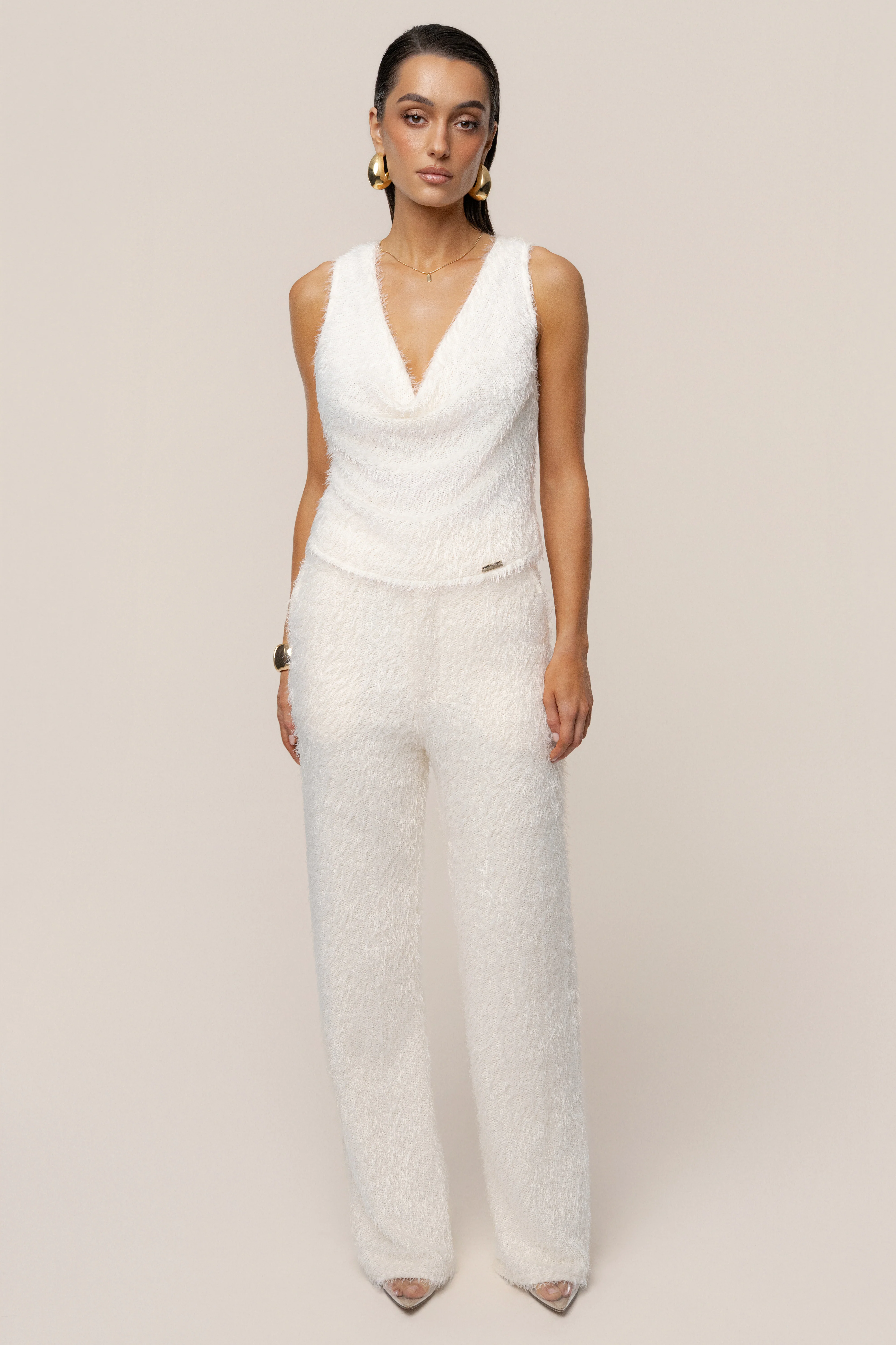Cream Winter Haven Pant