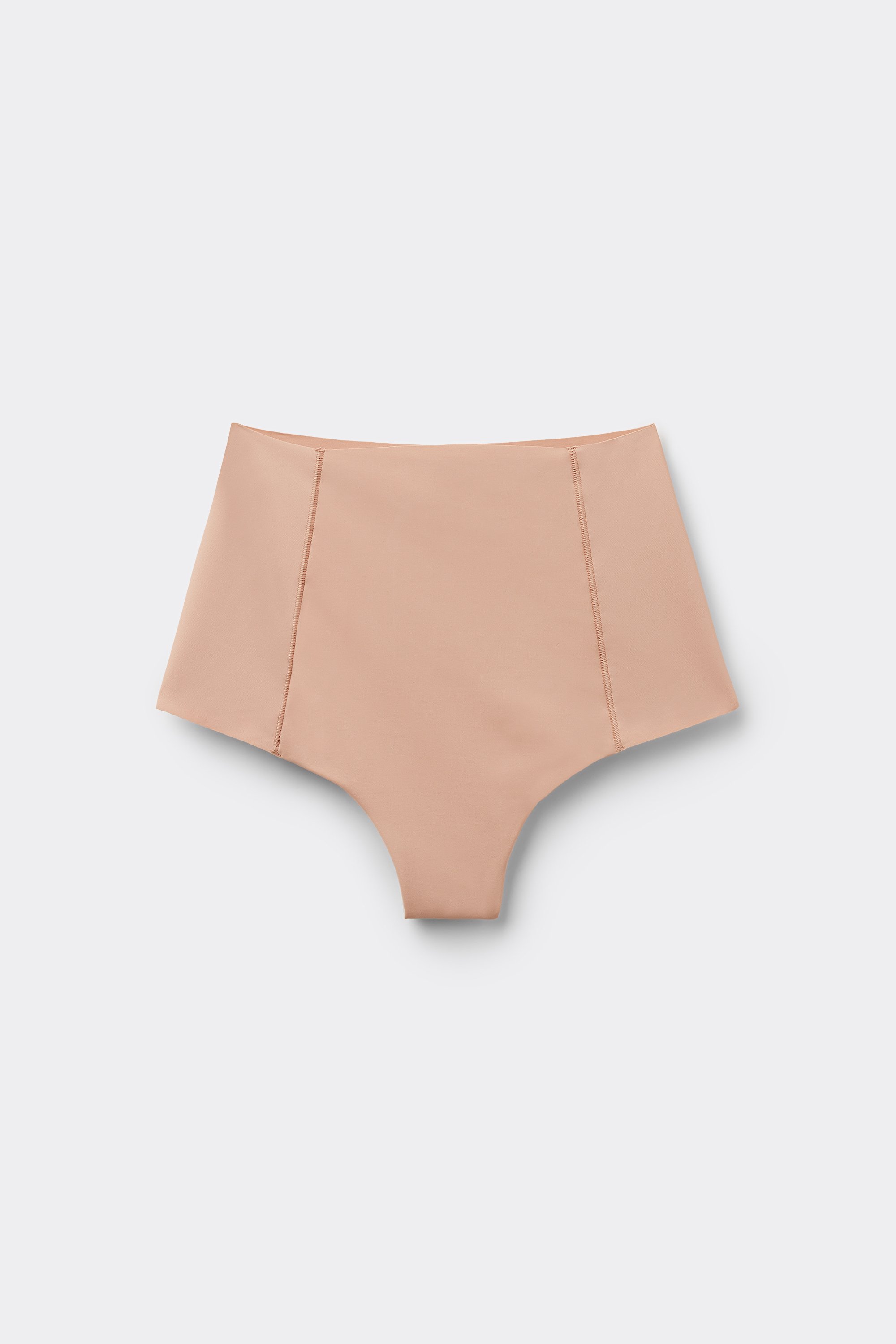 Laser Cut High-Waist Shaping Brazilian Briefs